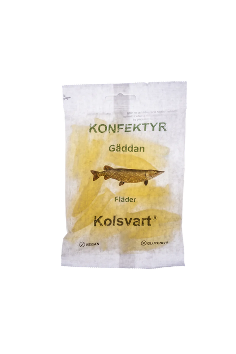 Kolsvart Gäddan Elderflower Fish