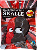 Bubs Raspberry/Licorice Skulls