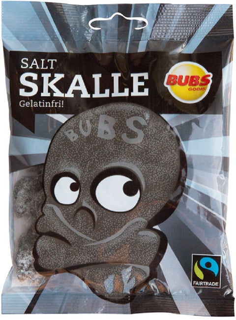 Bubs Salty Licorice Skull