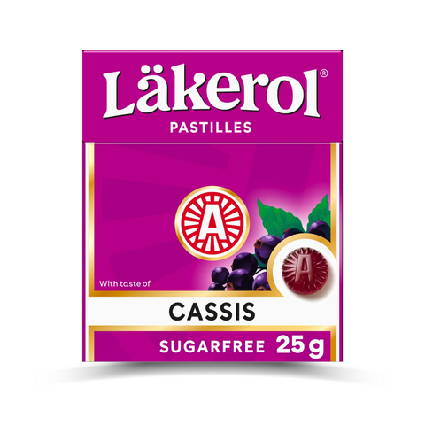 Läkerol Cassis Pastilles