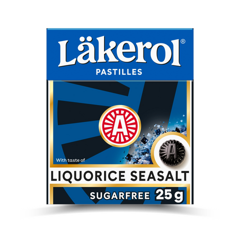 Läkerol Liquorice Seasalt Pastilles