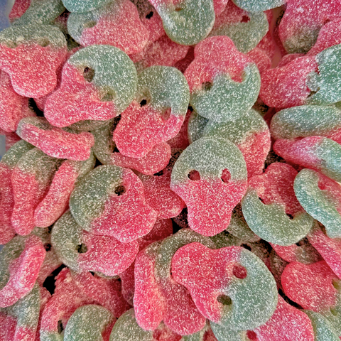 Sour Watermelon Skulls