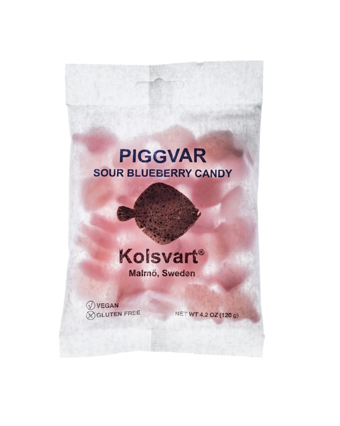 Kolsvart Piggvaren Sour Blueberry Fish